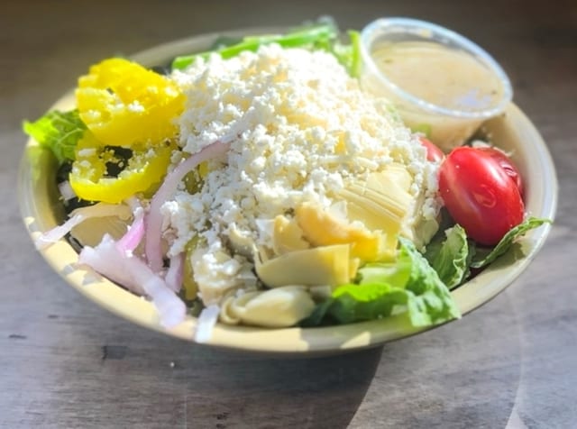 Large Greek Salad.